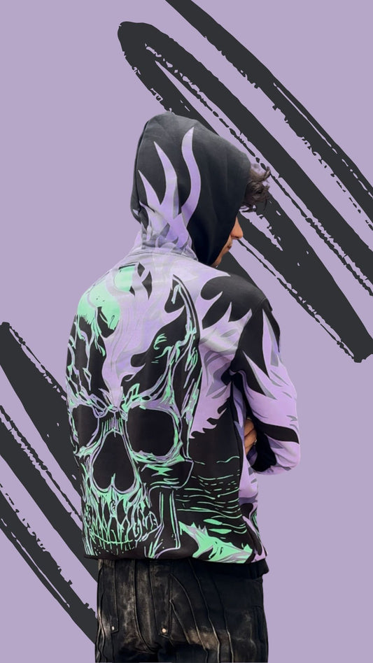Skull Flame Hoodie