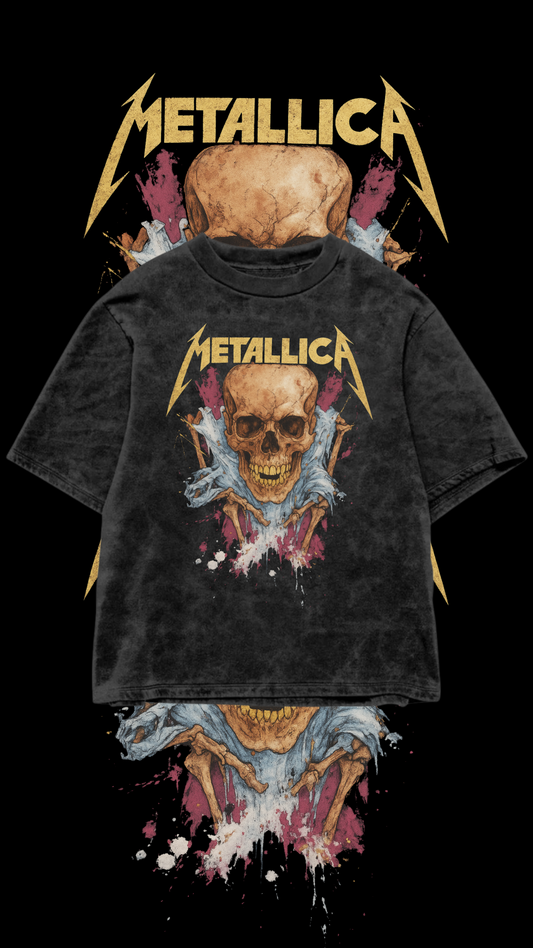 Metallic Skull Surge (Acid Wash)